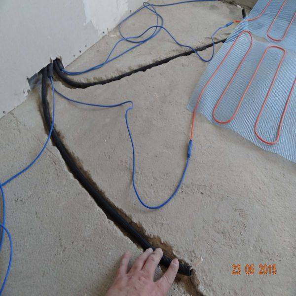 Как уложить кабельный теплый пол – выбор греющего кабеля, монтаж своими руками