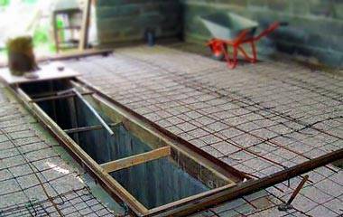 Пол в гараже своими руками