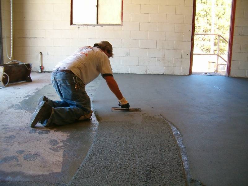 Технология грунтовки бетонного пола
