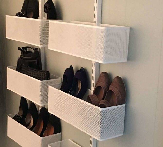 Способы хранения обуви в квартире: в шкафу, в коробках, органайзерах и даже на вешалках