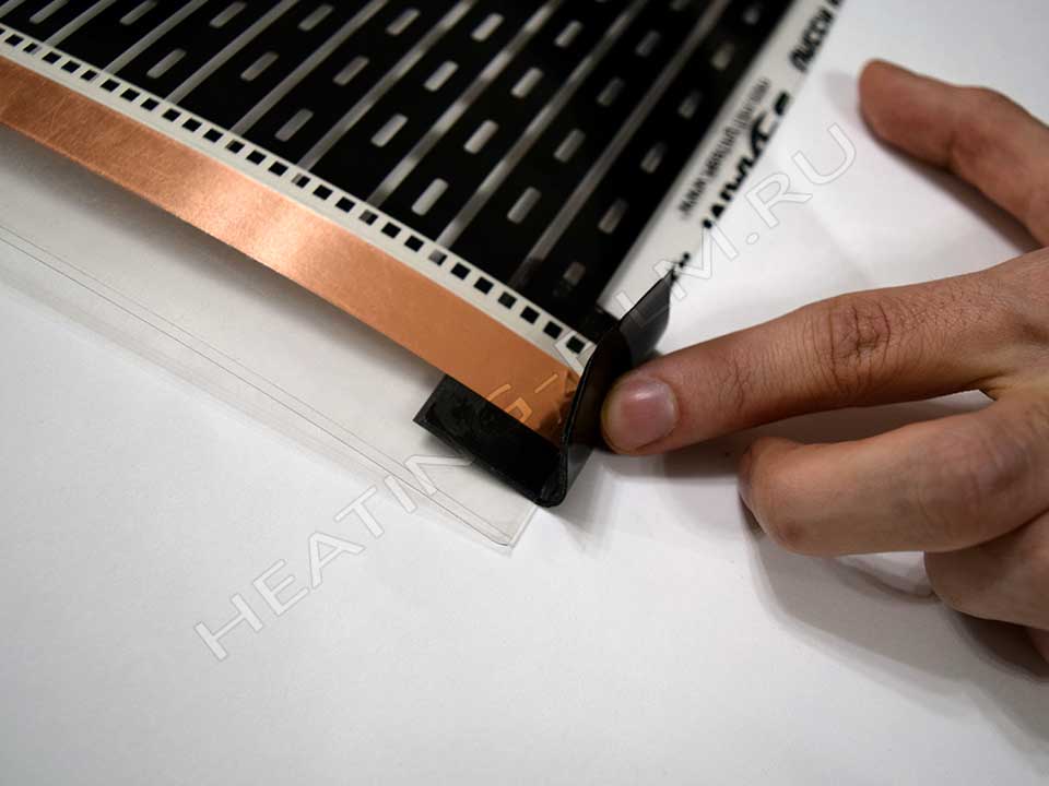 Инфракрасный теплый пол под плитку