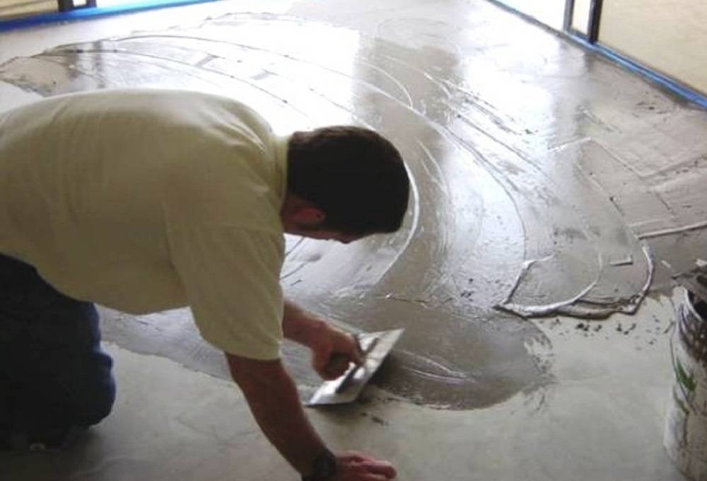 Железнение бетонной стяжки: существующие способы, выполнение своими руками