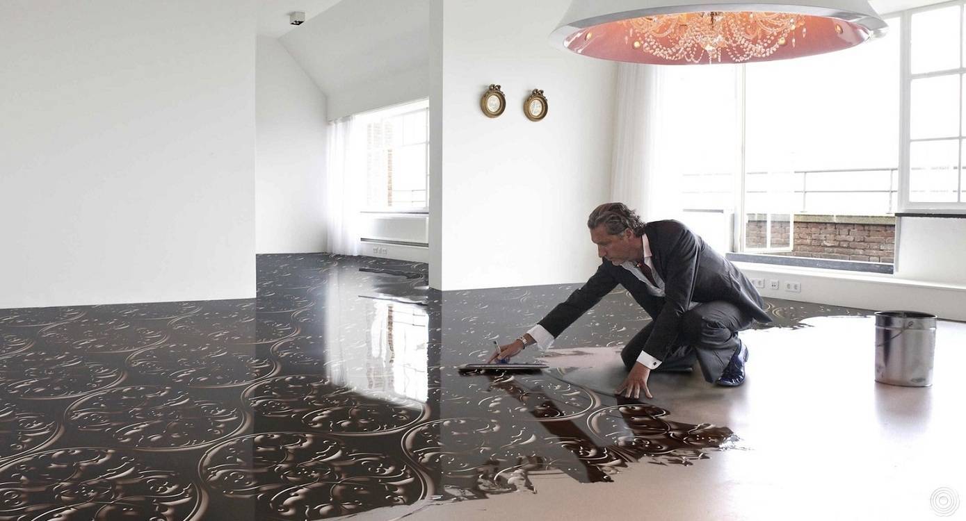 Наливной полиуретановый пол: виды, плюсы и минусы, особенности заливки