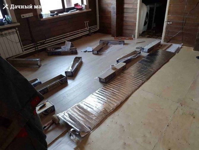 Этапы ремонта деревянного пола