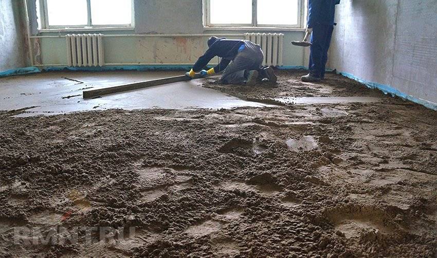 Плавающий пол своими руками