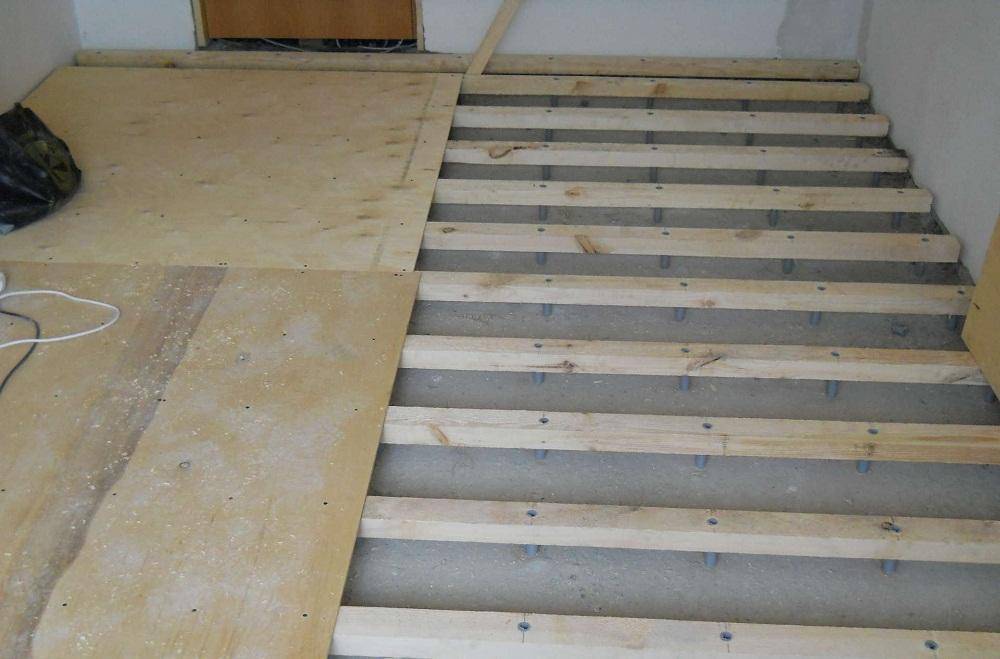 Пол в хрущевке варианты замены