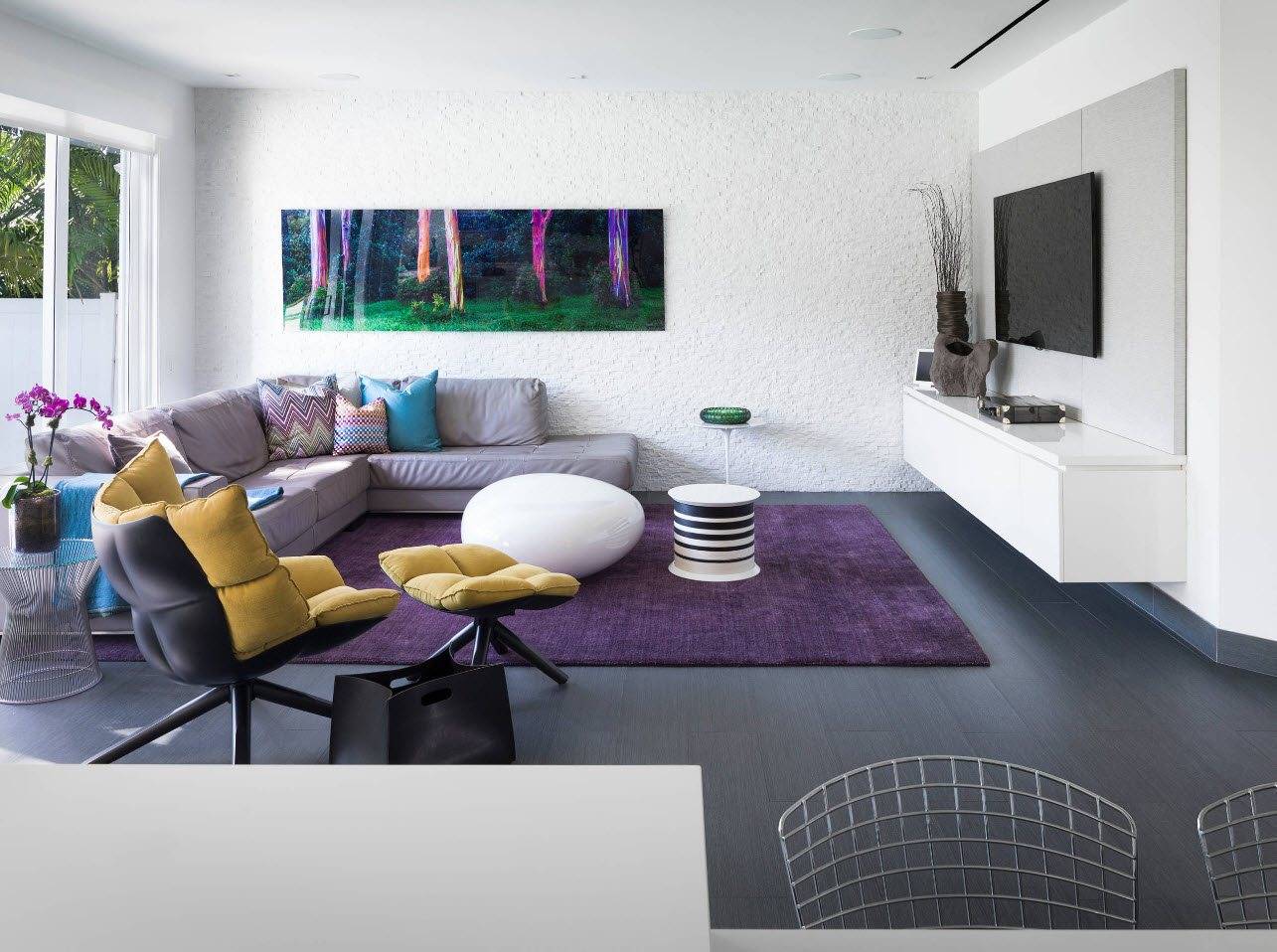 Использование серого ламината в интерьере