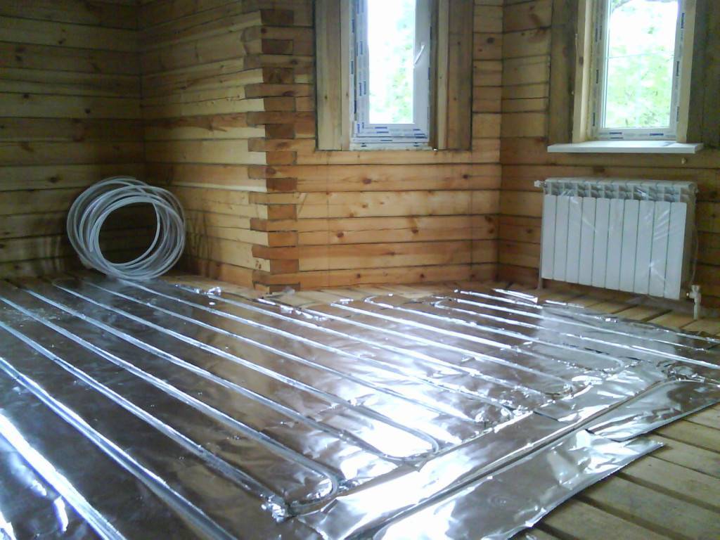 Электрический теплый пол на деревянный пол: как это сделать?