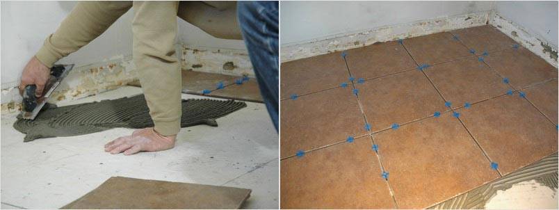 Можно ли класть плитку на деревянный пол: пошаговая инструкция, как класть на деревянный пол керамическую плитку
