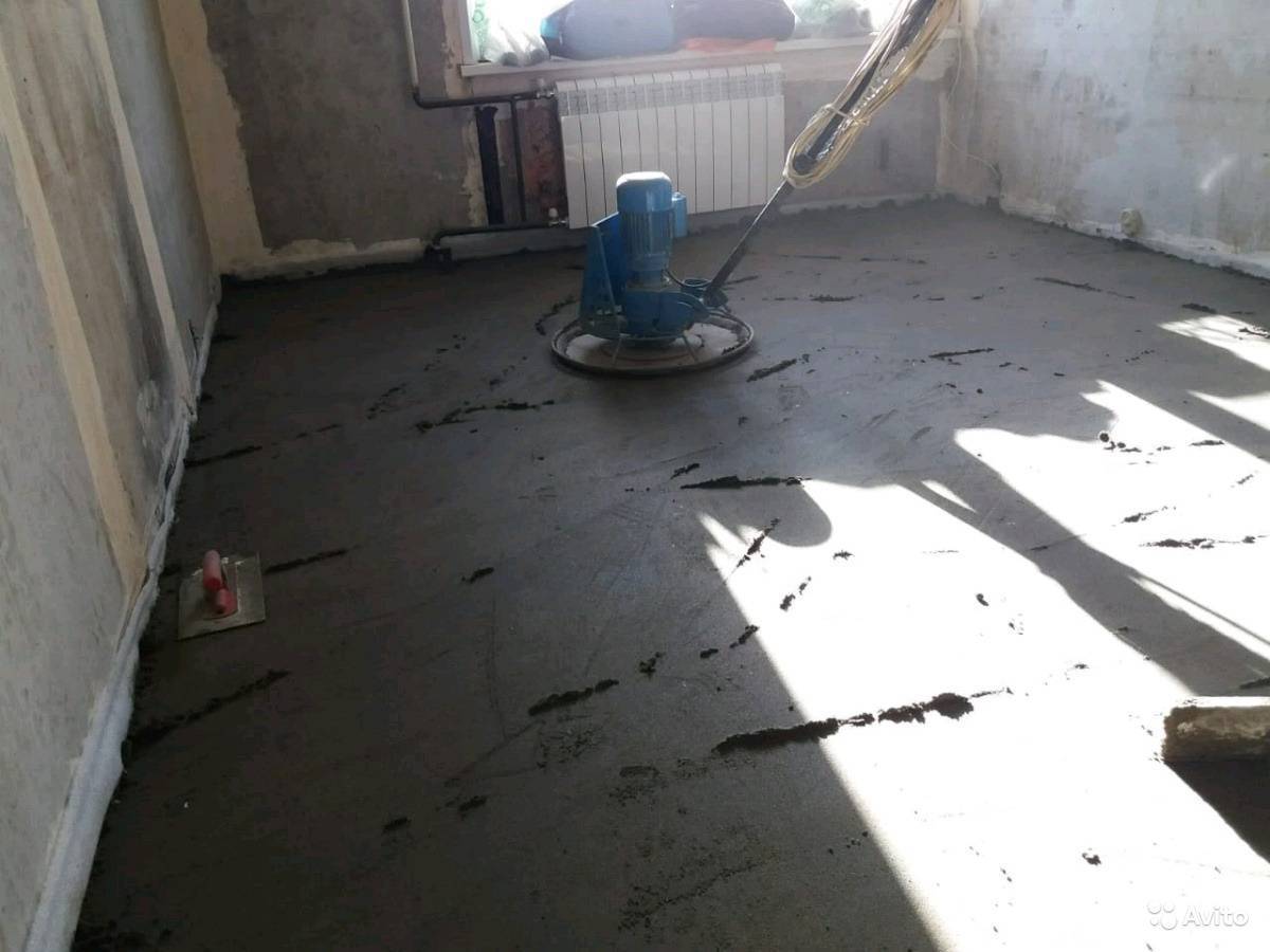 Полусухая стяжка своими руками