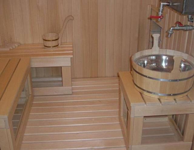 Как сделать пол в бане с отводом воды: разбор 2-х вариантов классических конструкций