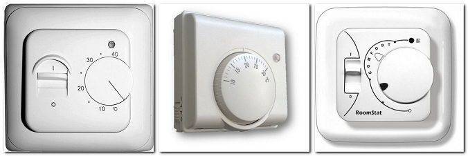 Как выбрать терморегулятор (термостат) для теплого пола и как его установить?