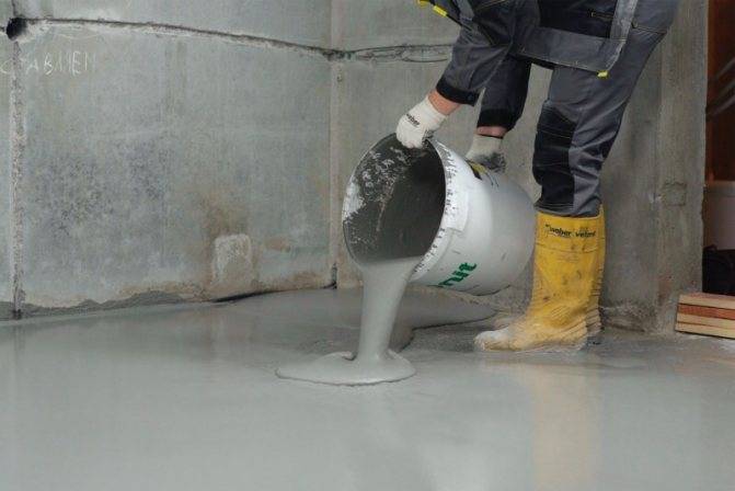 Как выровнять бетонный пол своими руками