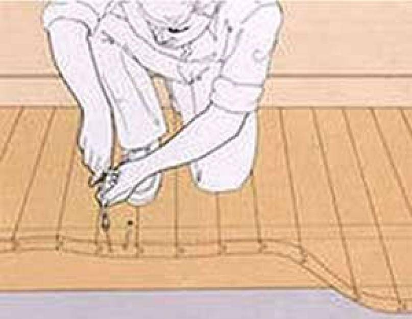 Как убрать скрип деревянного пола: избавляемся самостоятельно