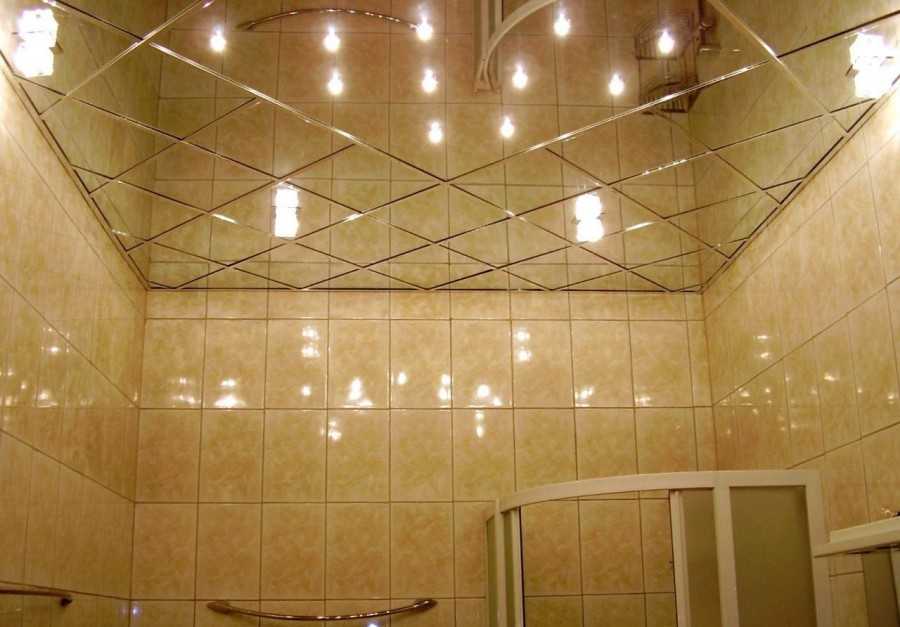 Зеркальная плитка в интерьере: где и как лучше использовать зеркальный декор?