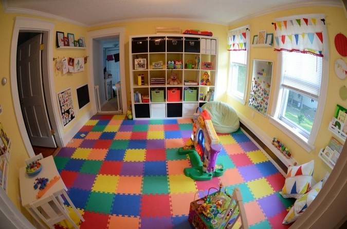 Напольное покрытие в детскую комнату: основные требования