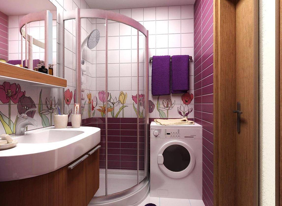 Фото-примеры оформления и декора ванной комнаты плиткой: 7 идей по комбинированию