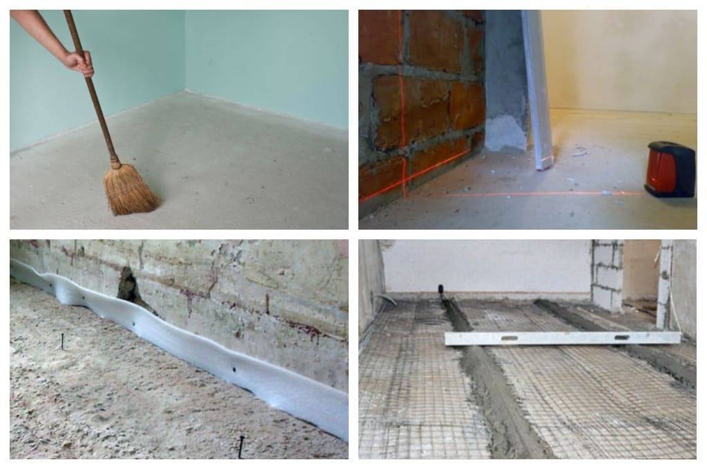 Стяжка на деревянный пол: 2 варианта + пошаговая инструкция!