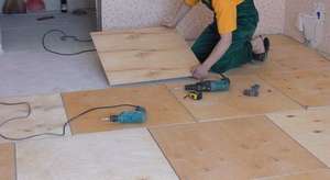 Как стелить ламинат на бетонный пол