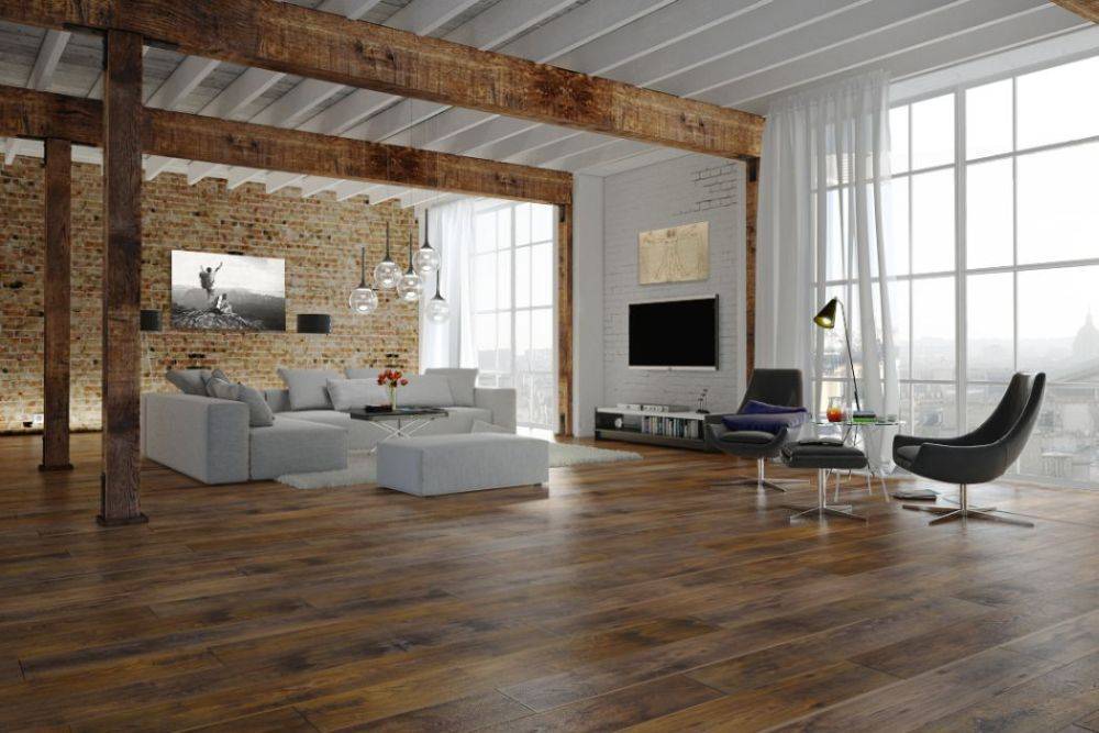 Использование чёрного ламината в интерьере