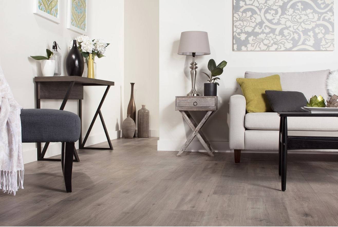 Использование серого ламината в интерьере