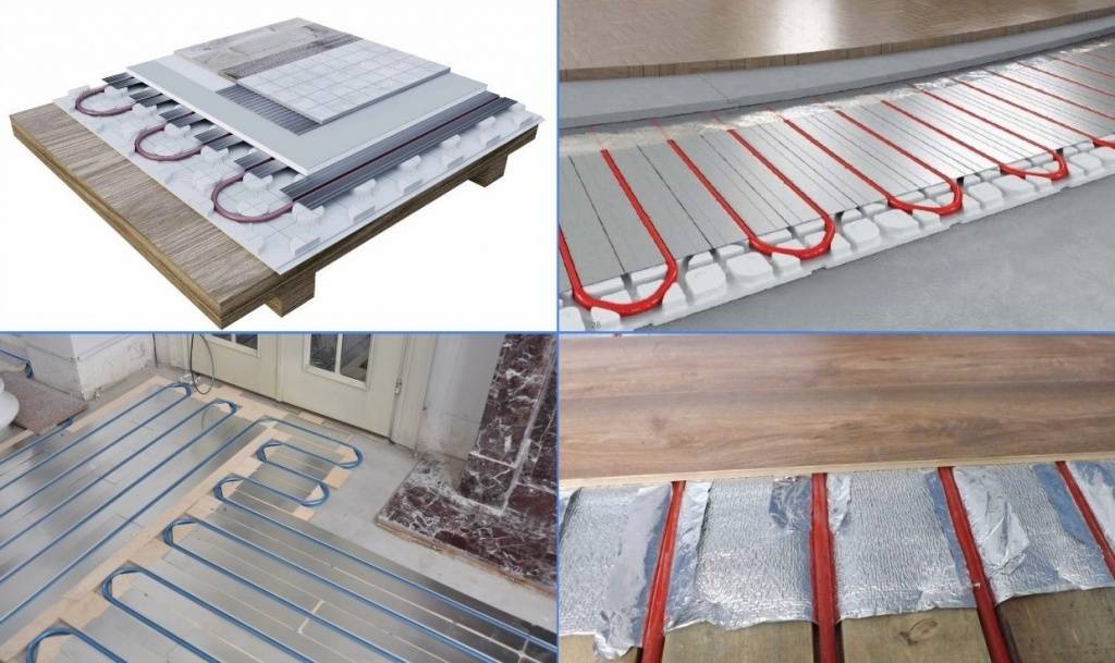 Теплый пол под ламинат: как производится укладка на деревянный и бетонный пол