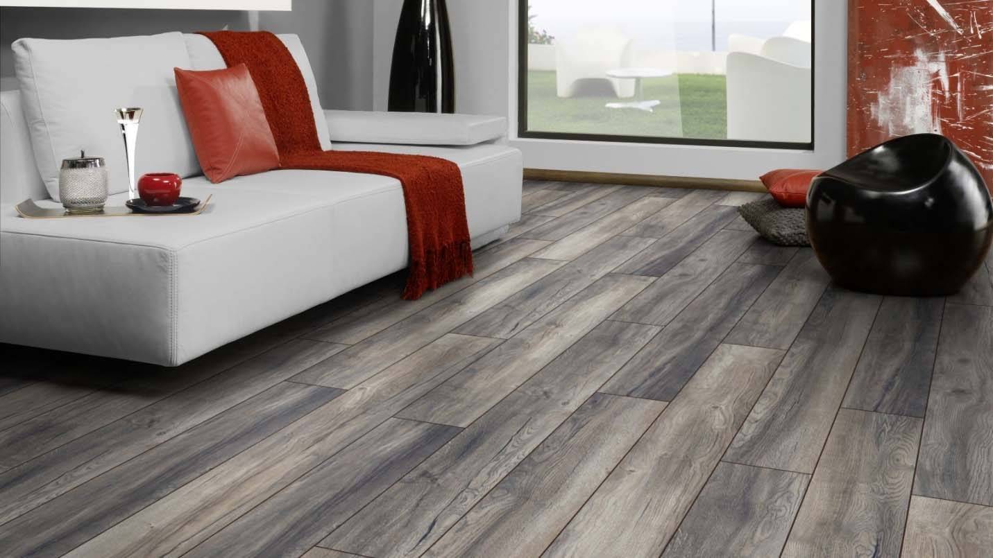 Использование серого ламината в интерьере