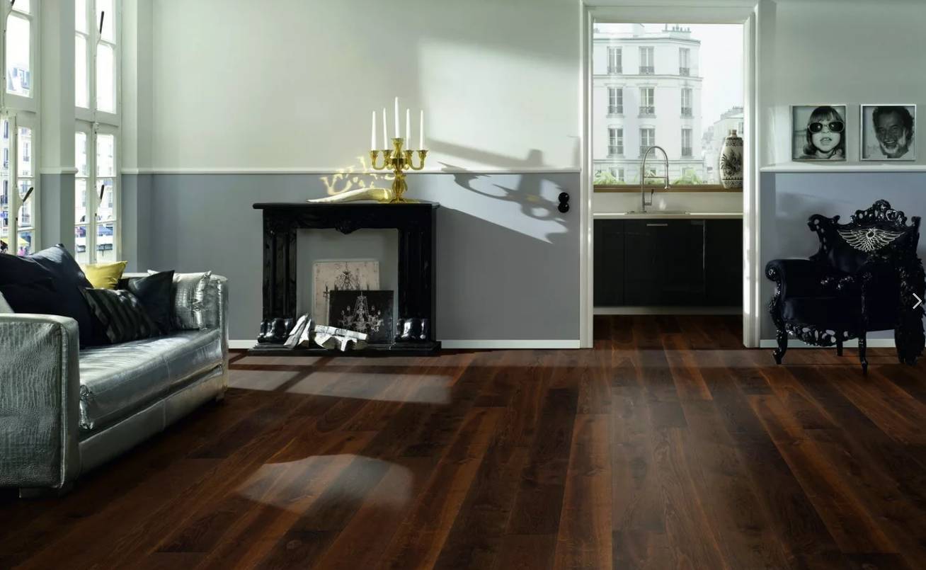 Использование серого ламината в интерьере