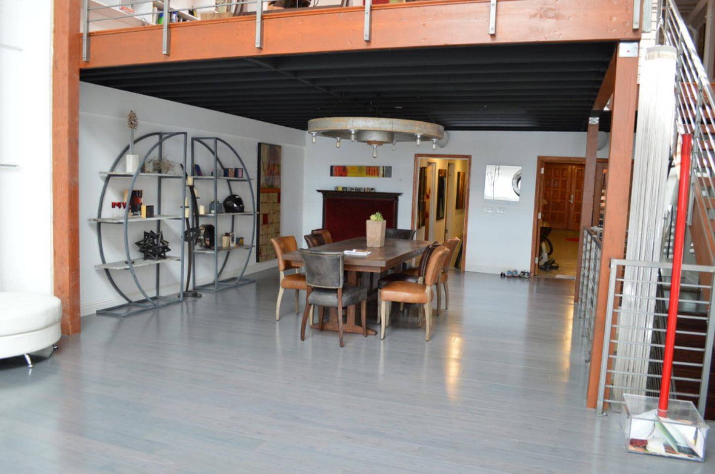 Использование серого ламината в интерьере