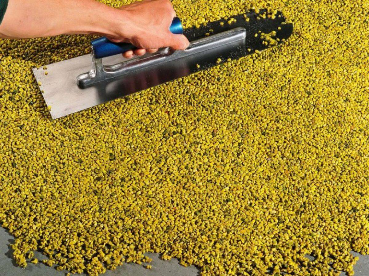 Каменный пол: лучшие варианты + технология отделки пошагово