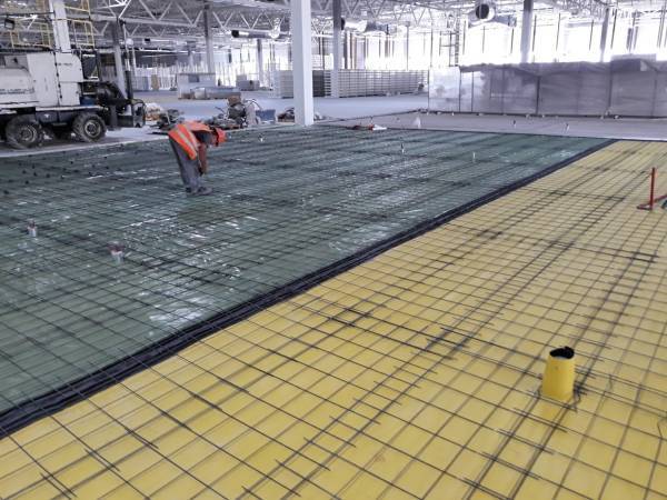 Как устроены бетонные полы - технология заливки бетонных полов