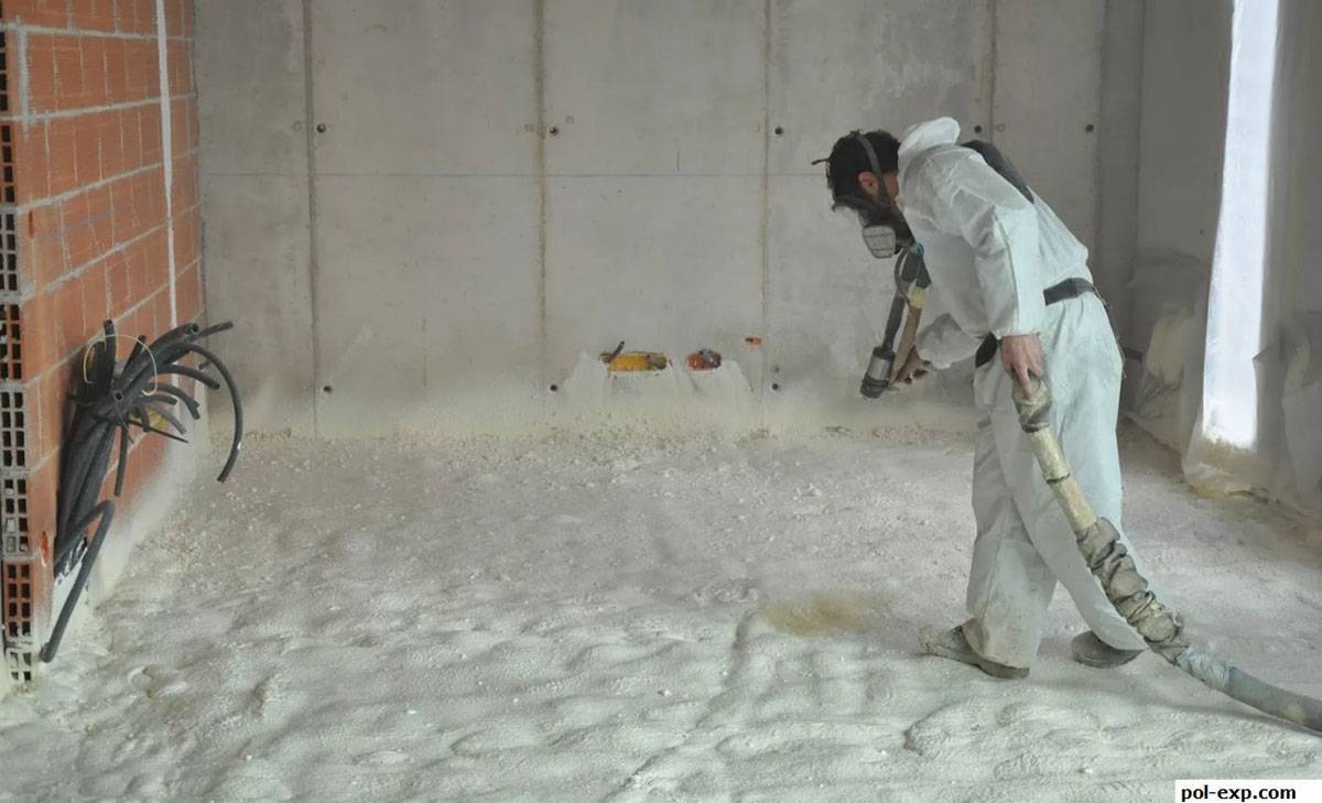 Утепление пола в частном доме