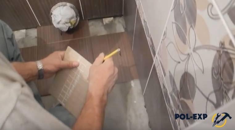 Как сделать пол в туалете своими руками