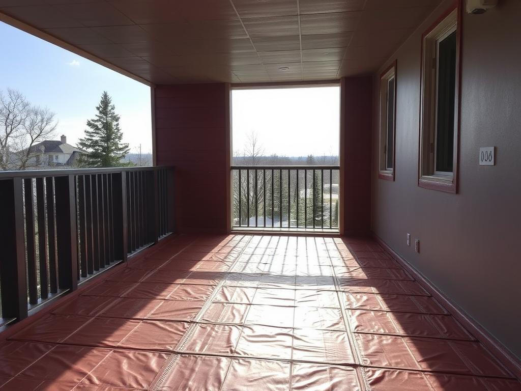 Утепление пола на балконе: уютный уголок даже зимой