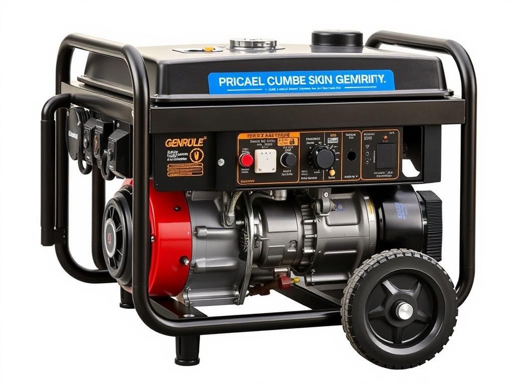 gasoline generatorфото
