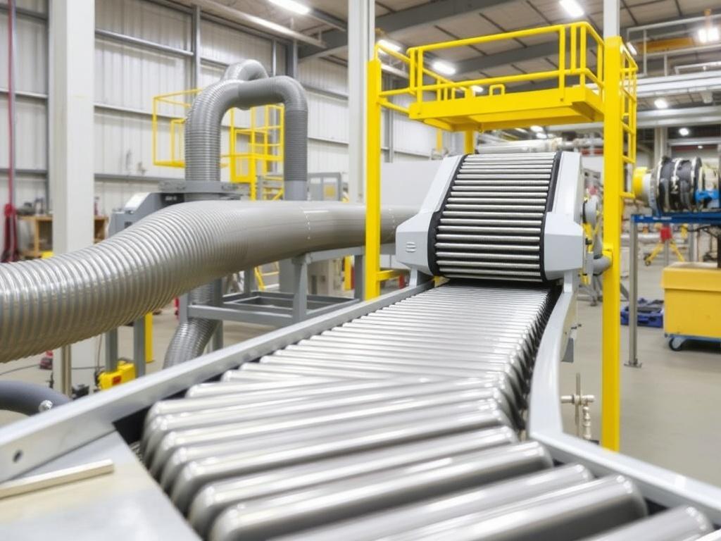 screw and belt conveyorsфото