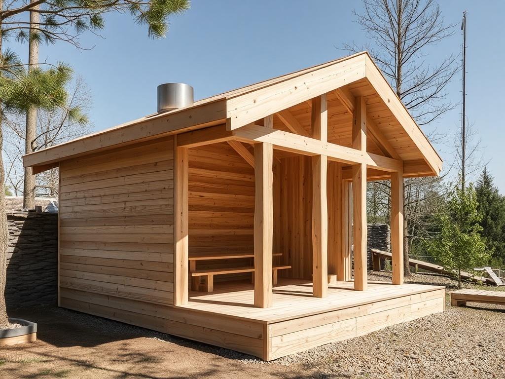 Как построить настоящую баню из клееного бруса: от идеи до первых паров