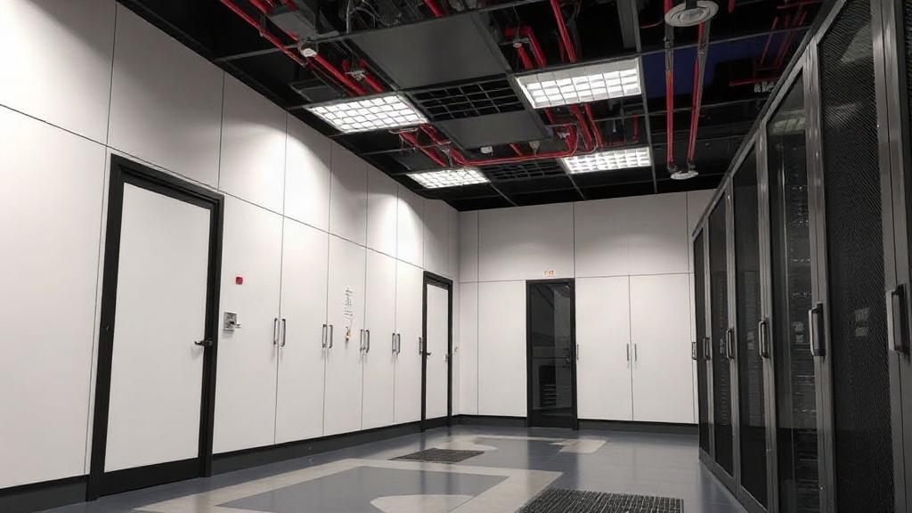 Interior finishing of server rooms and data centersфото