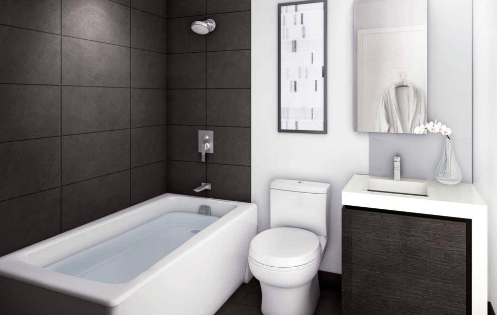 Фото-примеры оформления и декора ванной комнаты плиткой: 7 идей по комбинированию