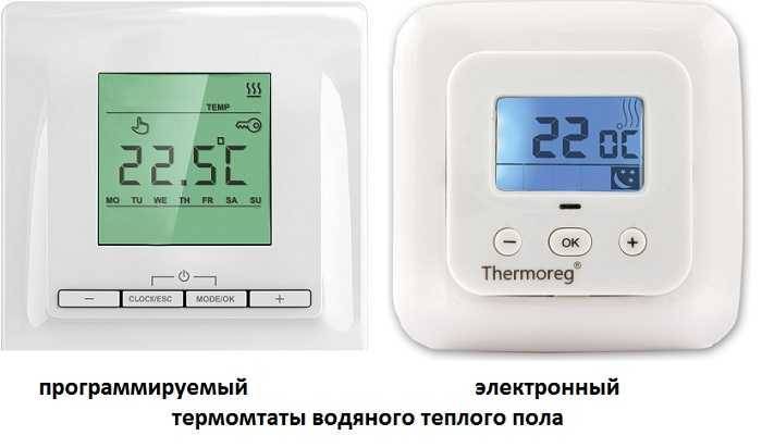 Программируемый терморегулятор для тёплого пола: как установить термостат напольного обогрева