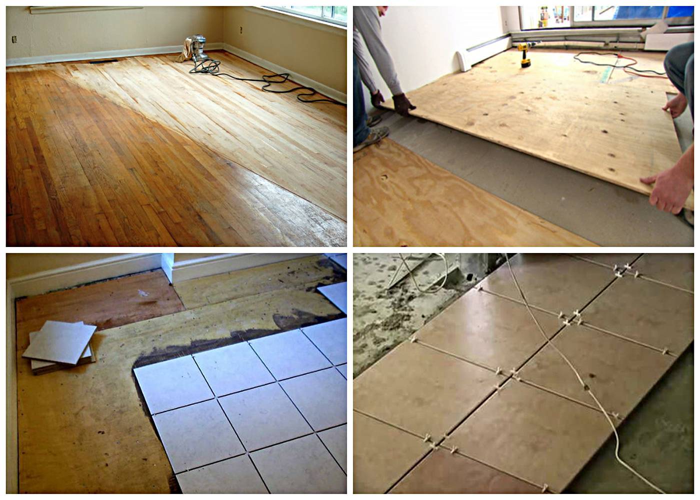 Как положить напольную плитку своими руками