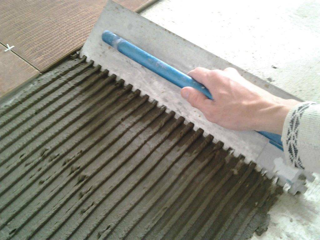 Толщина плитки для пола