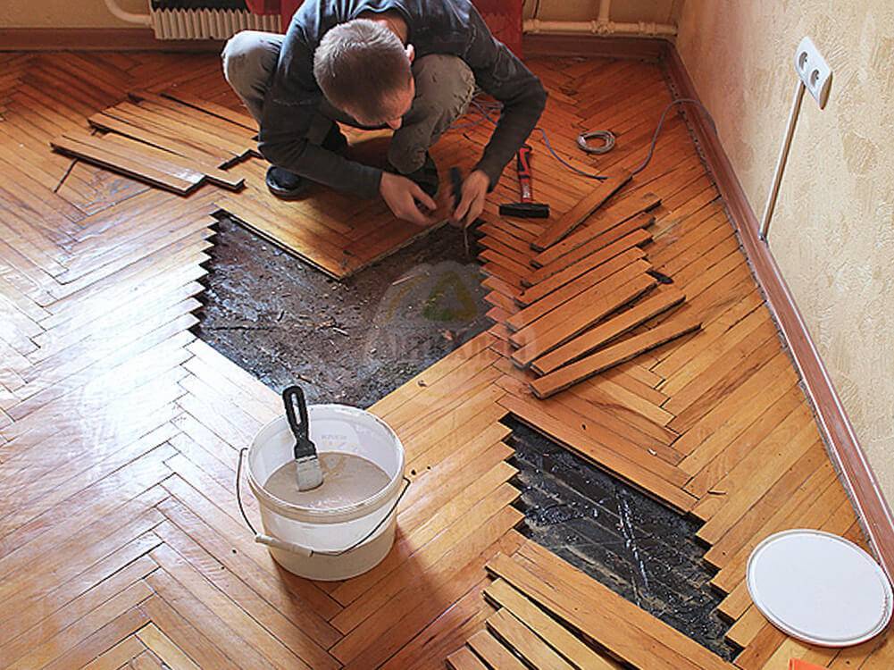 Ремонт полов в хрущевке - делаем ремонт старого деревянного пола своими руками