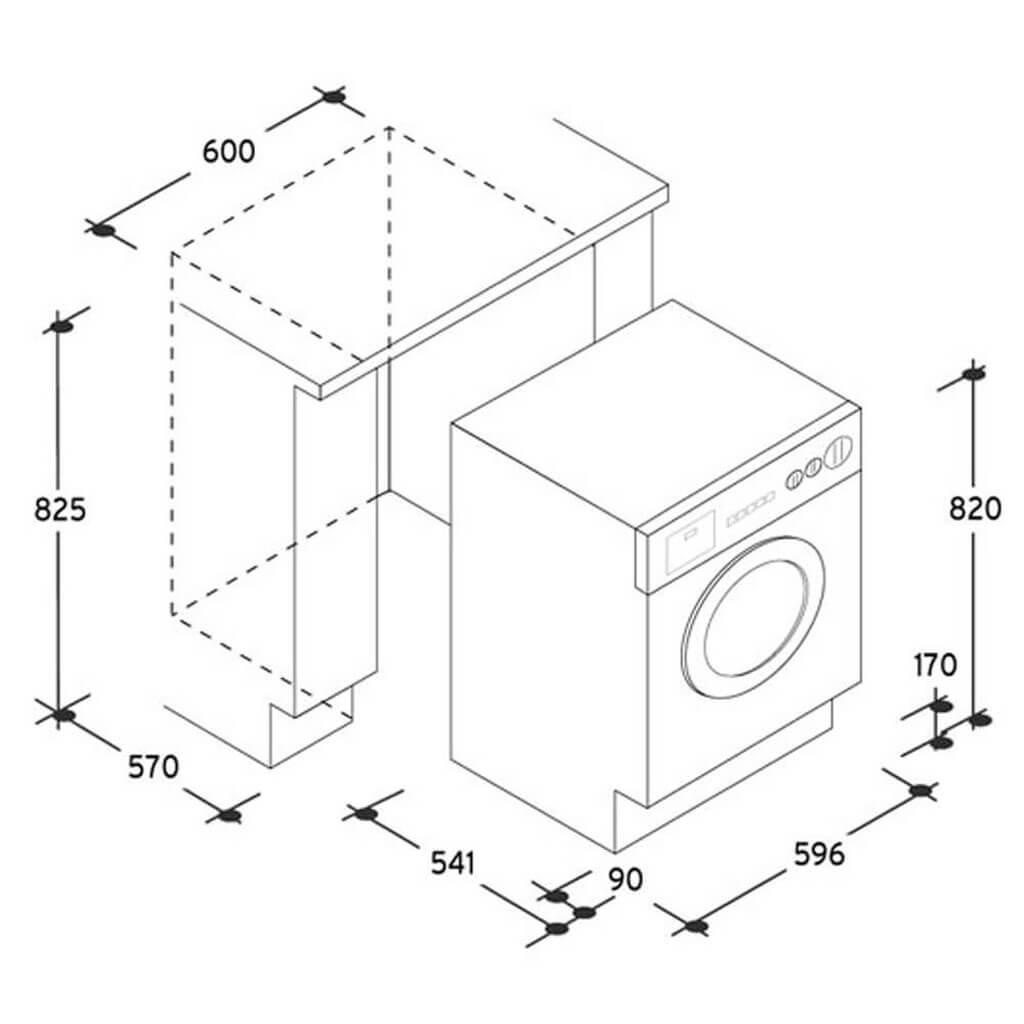 Куда поставить стиральную машинку: идеи для тесной квартиры