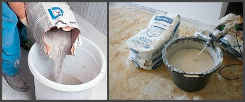 Ровнитель для пола самовыравнивающийся расход на м2