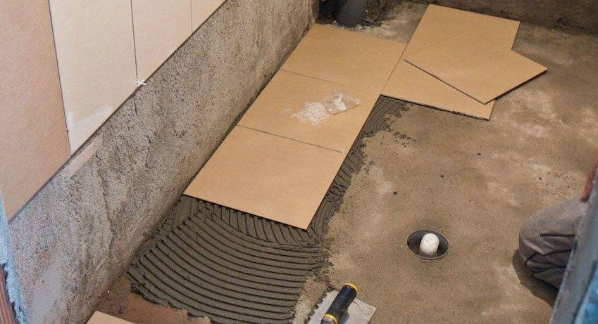 Гидроизоляция пола в ванной комнате