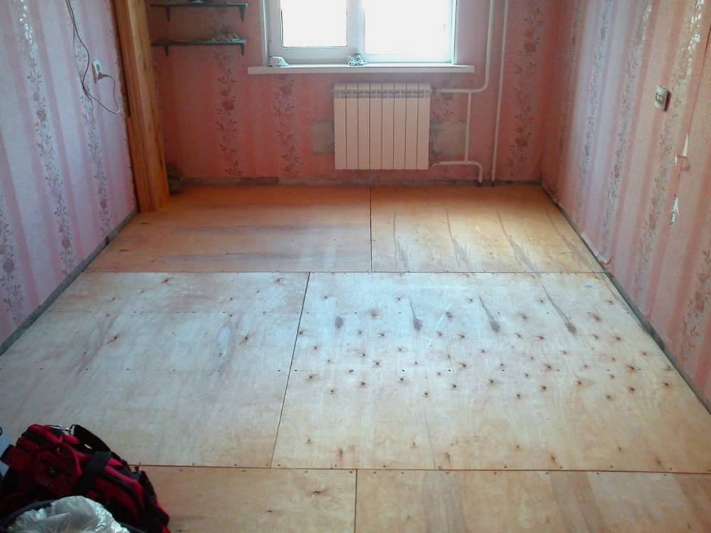 Замена деревянного пола в квартире на доски и панели осб - блог о строительстве