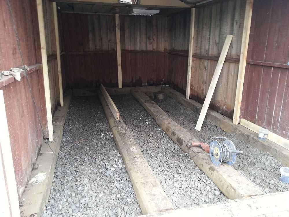 Какие полы лучше сделать в гараже