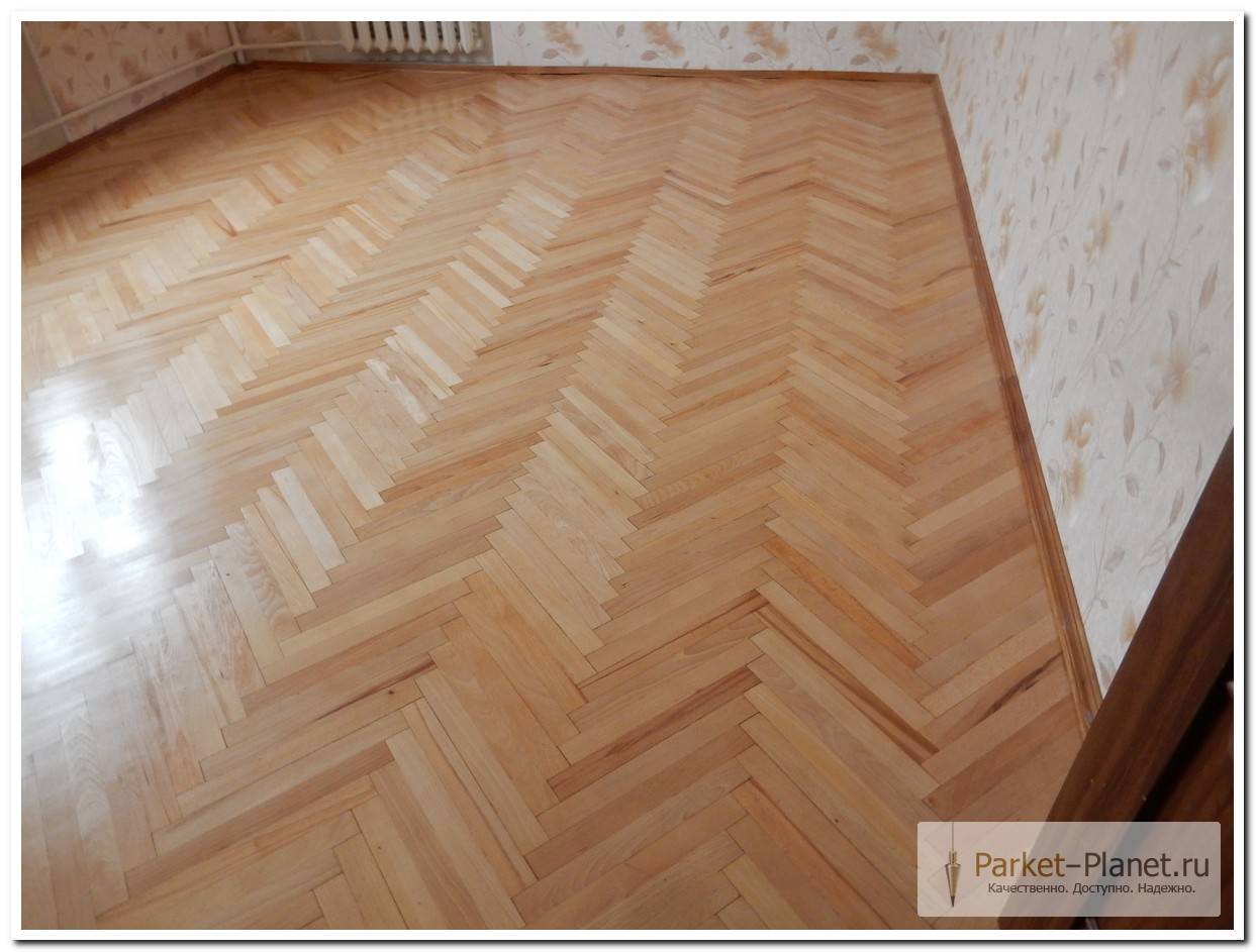 Шлифовка пола из шпунтованной доски