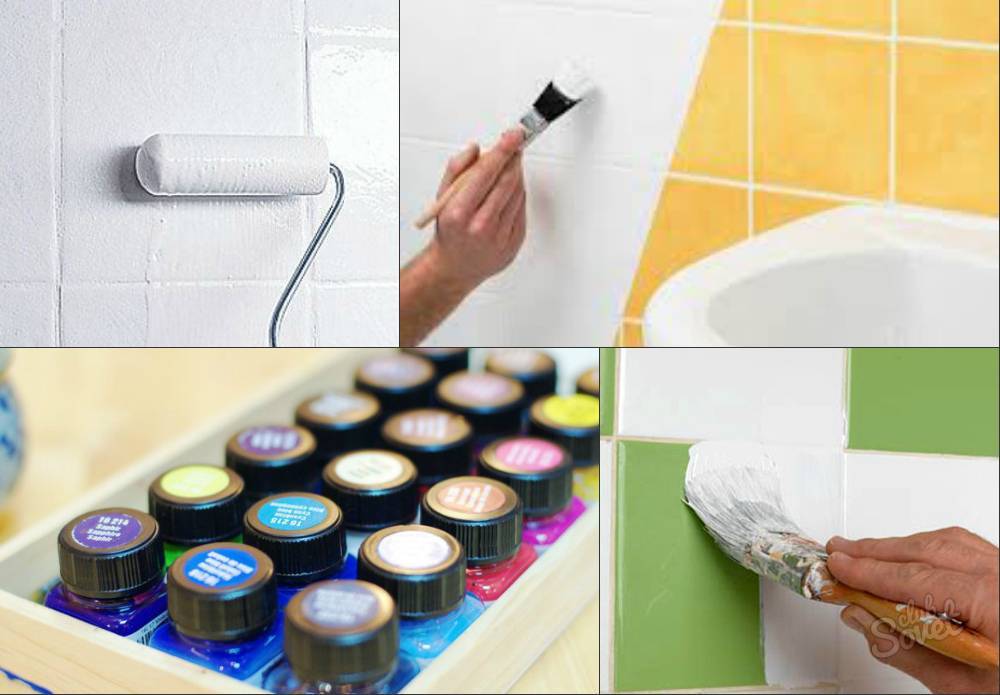 Как покрасить плитку на полу: можно ли покрасить плитку краской, порядок проведения работ по покраске